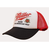MILLER BEER TRUCKER HAT