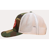 Peterbilt Trucker Hat -Camo / White