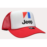 JEEP TRUCKER HAT. VINTAGE STYLE JEEP HAT