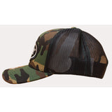 Peterbilt Trucker Hat Camo / Black