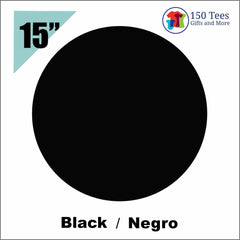 Siser EasyWeed HTV 15" - Black - 150 TEES GIFTS & MORE