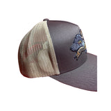 2A Hat, Loaded Ready Hat. Brown / Khaki Trucker Hat. Biker Hat