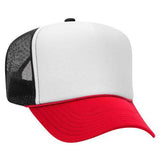 OTTO CAP 5 Panel High Crown Mesh Back Trucker Hat - 150 TEES GIFTS & MORE