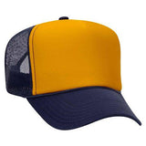 OTTO CAP 5 Panel High Crown Mesh Back Trucker Hat - 150 TEES GIFTS & MORE