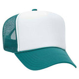 OTTO CAP 5 Panel High Crown Mesh Back Trucker Hat - 150 TEES GIFTS & MORE