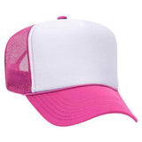 OTTO CAP 5 Panel High Crown Mesh Back Trucker Hat - 150 TEES GIFTS & MORE