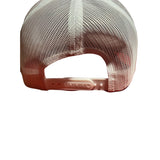 One Cross Three Nails Forgiven Hat. Charcoal and White Trucker Hat. Biker Hat