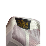 American Flag Hat. Heather Gray and White Trucker Hat. Biker Hat