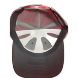 America Flag with America Eagle on Richardson R112 Trucker Hat.