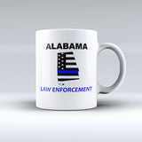 Alabama Law Enforcement Coffee Mug - 150 TEES GIFTS & MORE