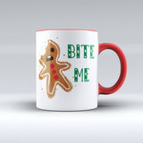 Christmas Coffee Mug - Bite Me Mug - 150tees.com - 150 TEES GIFTS & MORE