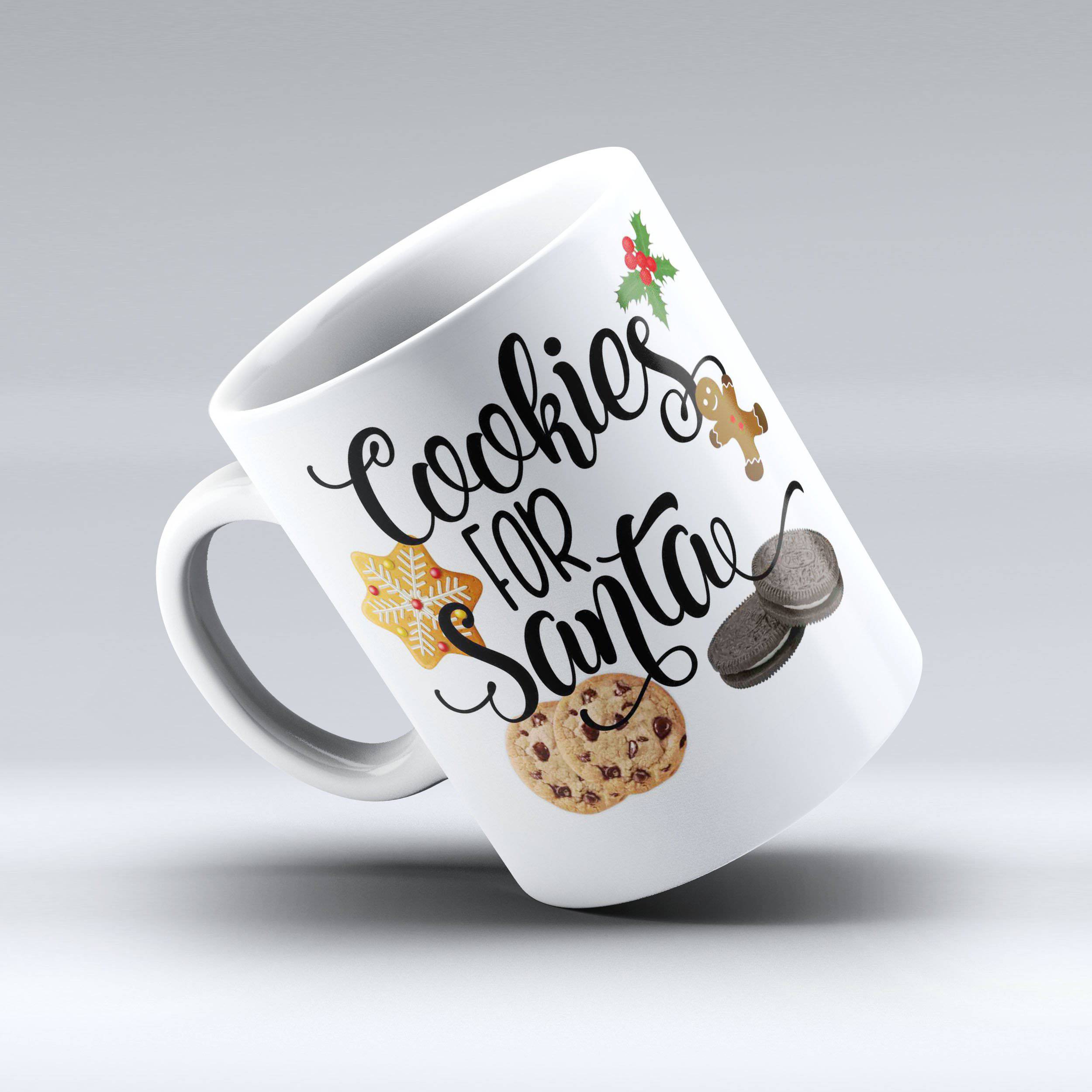 Cookies For Santa - Christmas Mug - Christmas Coffee Mug - 150TEES - 150 TEES GIFTS & MORE