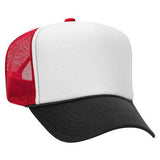 OTTO CAP 5 Panel High Crown Mesh Back Trucker Hat - 150 TEES GIFTS & MORE