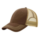 MEGA CAP Washed Cotton Twill Trucker Cap - MC6894 - 150 TEES GIFTS & MORE
