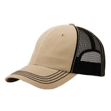 MEGA CAP Washed Cotton Twill Trucker Cap - MC6894 - 150 TEES GIFTS & MORE