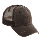 MEGA CAP Herringbone Contrast Stitch Cap - MC6990 - 150 TEES GIFTS & MORE