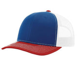 Richardson 112 Hat Royal White Red