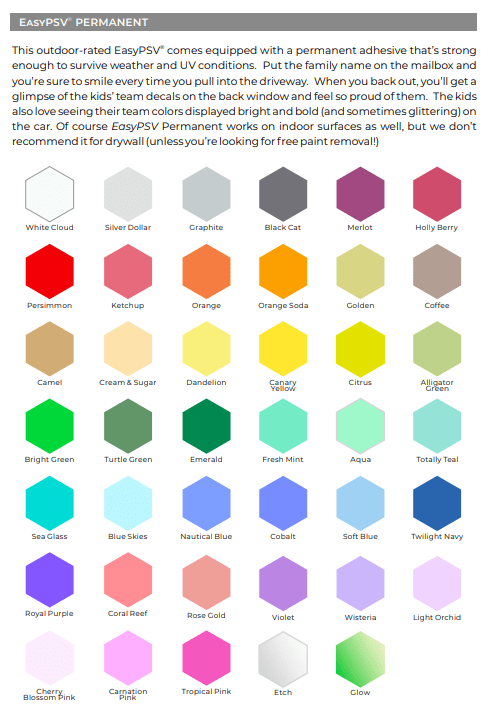 Siser PSV Gloss Adhesive Vinyl | 150tees - 150 TEES GIFTS & MORE