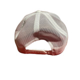 One Nation Under God Hat. America Flag Hat. White Trucker Hat. Biker hat