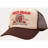 Red Man Golden Leaf Trucker Hat