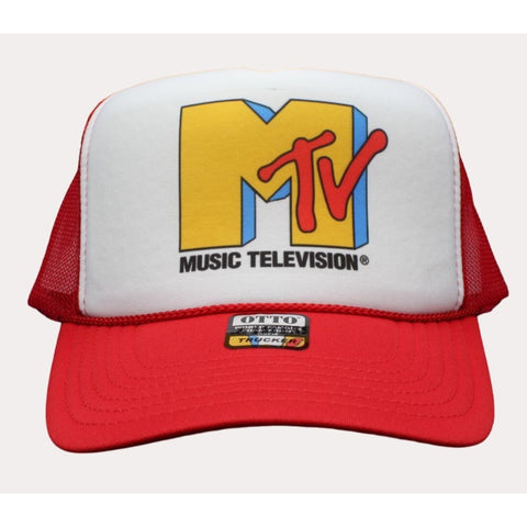 MTV Hat | MTV Trucker Hat Mesh back Hat
