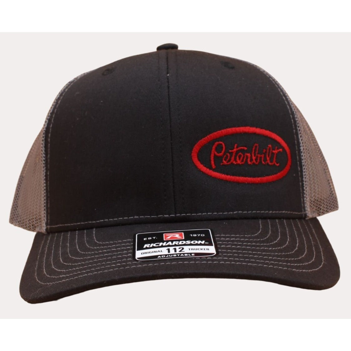 Peterbilt Hat | Black / Charcoal