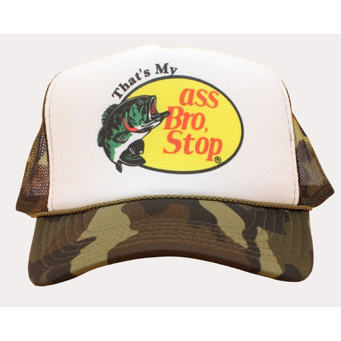 ASS BRO STOP HAT | VINTAGE STYLE THAT'S MY ASS BRO STOP HAT