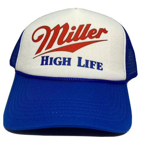 Miller High Life Beer Trucker Hat