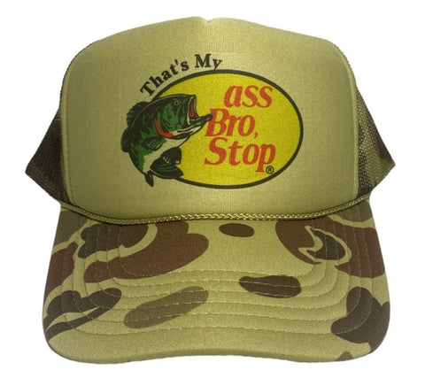 Ass Bro Stop Hat | Vintage Style That's My Ass Bro Stop Hat