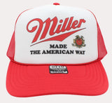 MILLER MADE THE AMERICAN WAY HAT