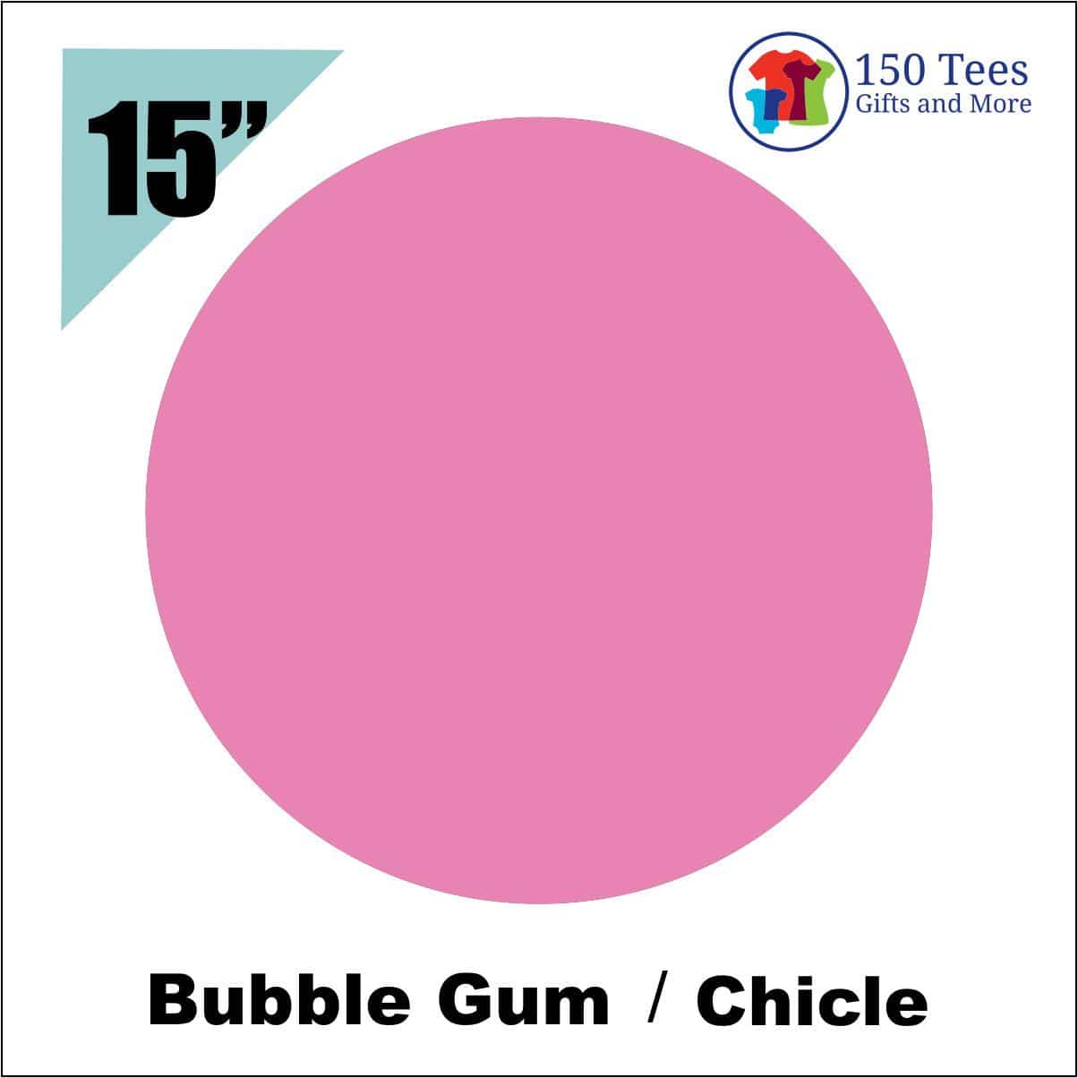 EasyWeed HTV 15" - Bubble Gum - 150 TEES GIFTS & MORE