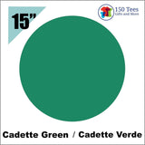 EasyWeed HTV 15" - Cadette Green - 150 TEES GIFTS & MORE