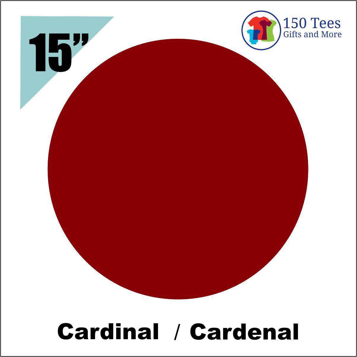 Siser EasyWeed HTV 15" - Cardinal - 150 TEES GIFTS & MORE
