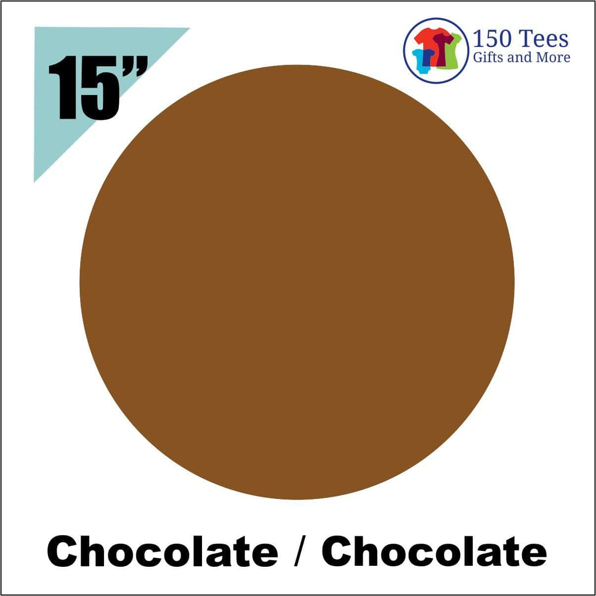 EasyWeed HTV 15" - Chocolate - 150 TEES GIFTS & MORE