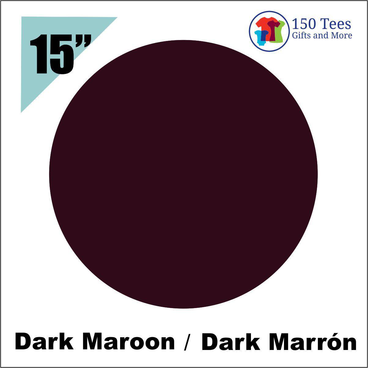 Siser EasyWeed HTV 15" - Dark Maroon - 150 TEES GIFTS & MORE