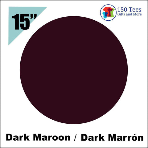 Siser EasyWeed HTV 15" - Dark Maroon