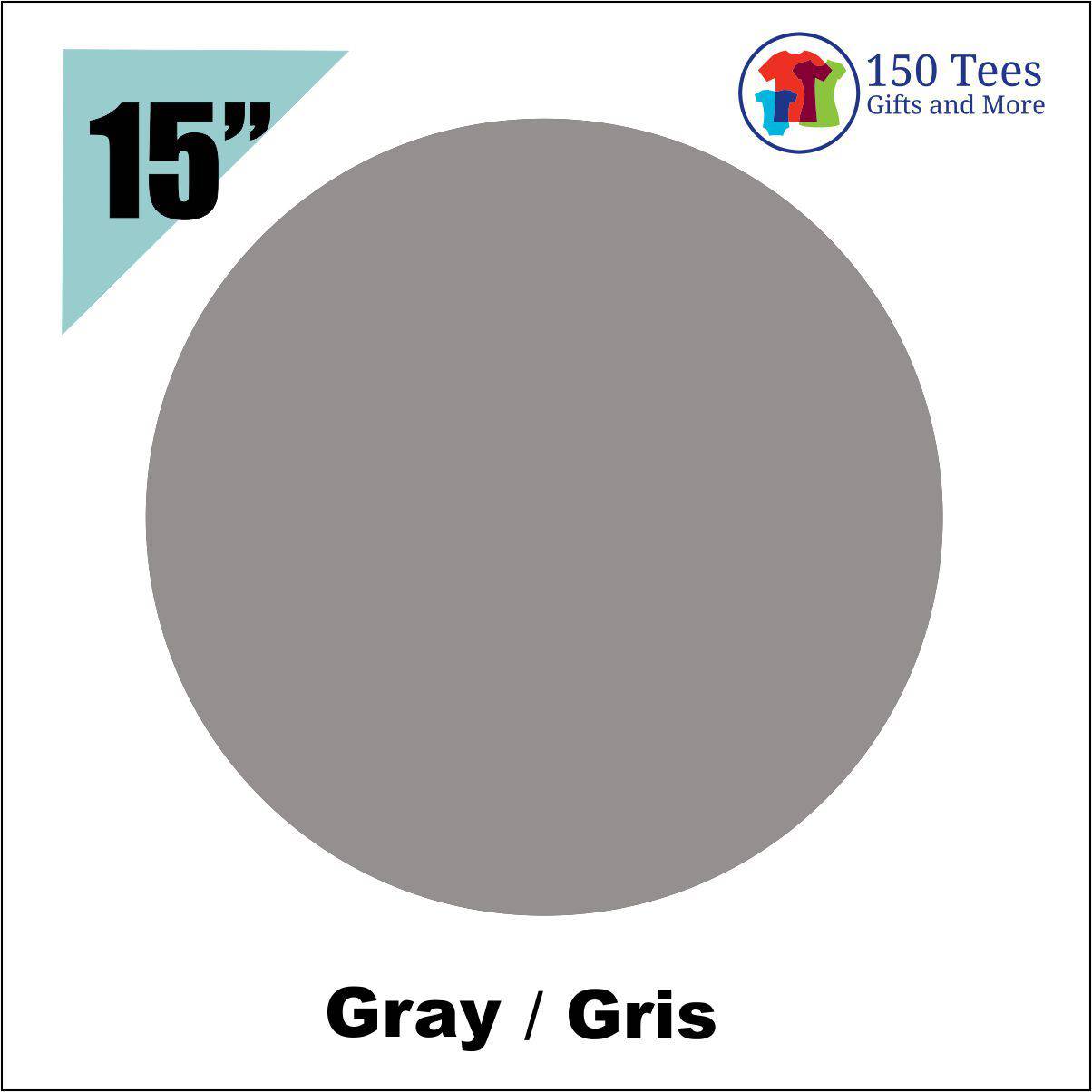 Siser EasyWeed  HTV 15" - Gray - 150 TEES GIFTS & MORE