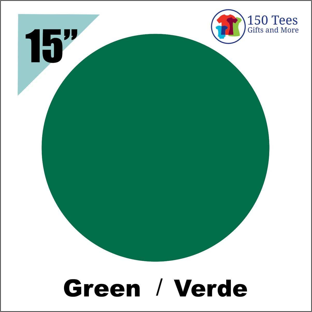 EasyWeed HTV 15" - Green - 150 TEES GIFTS & MORE