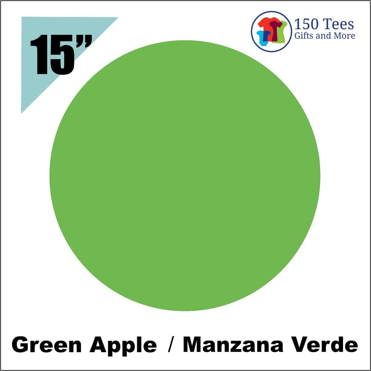 EasyWeed HTV 15" - Green Apple - 150 TEES GIFTS & MORE