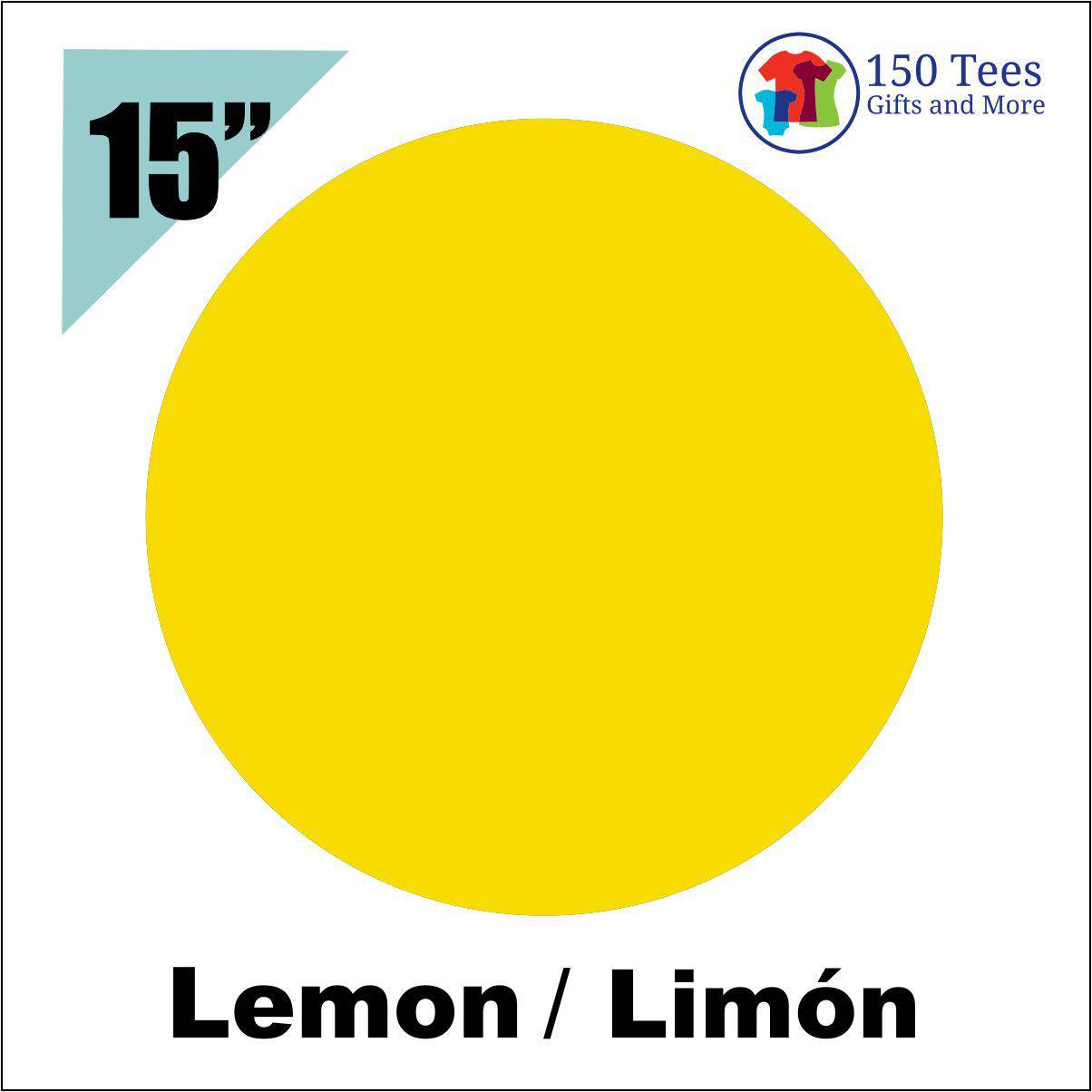 EasyWeed HTV 15" - Lemon - 150 TEES GIFTS & MORE