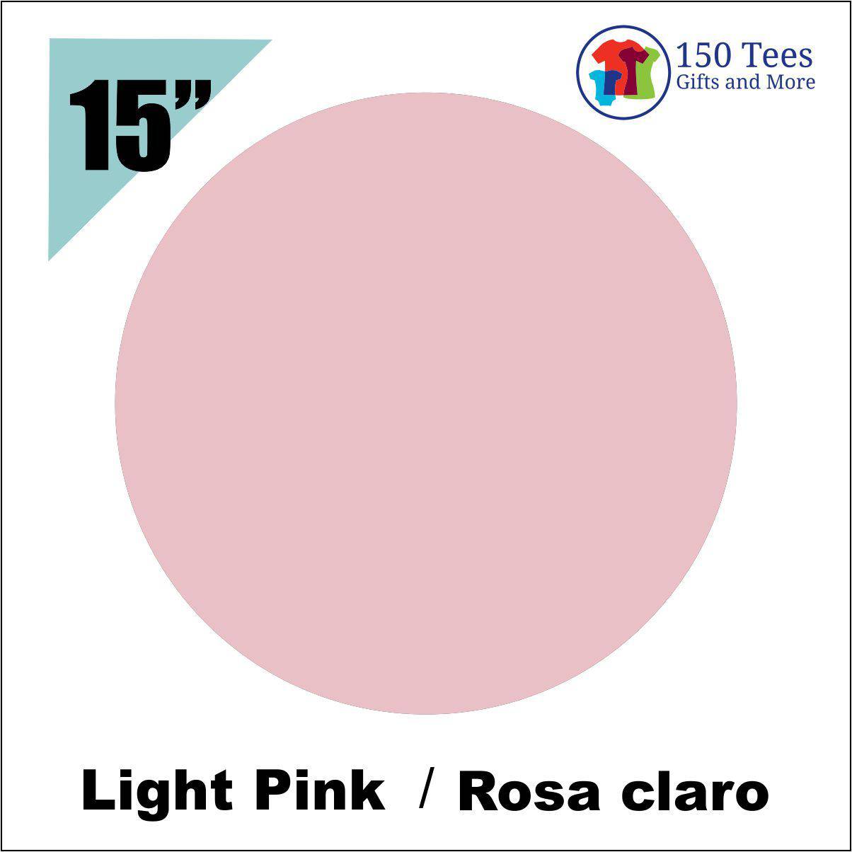 EasyWeed HTV 15" - Light Pink - 150 TEES GIFTS & MORE