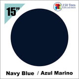 EasyWeed HTV 15" - Navy Blue - 150 TEES GIFTS & MORE