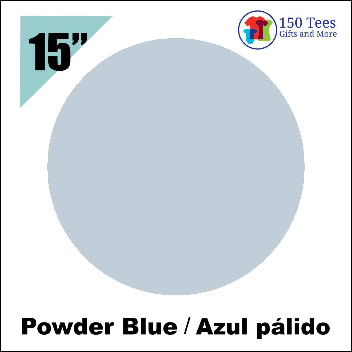 EasyWeed HTV 15" - Powder Blue - 150 TEES GIFTS & MORE