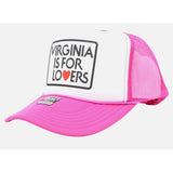 Virginia Is For Lovers Trucker Hat Vintage Mesh Hat Adjustable Cap