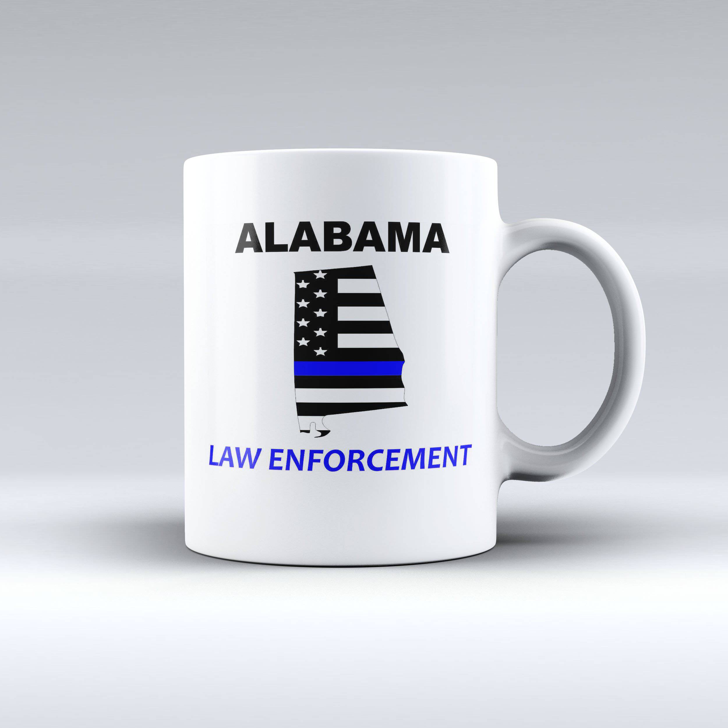 Alabama Law Enforcement Coffee Mug - 150 TEES GIFTS & MORE