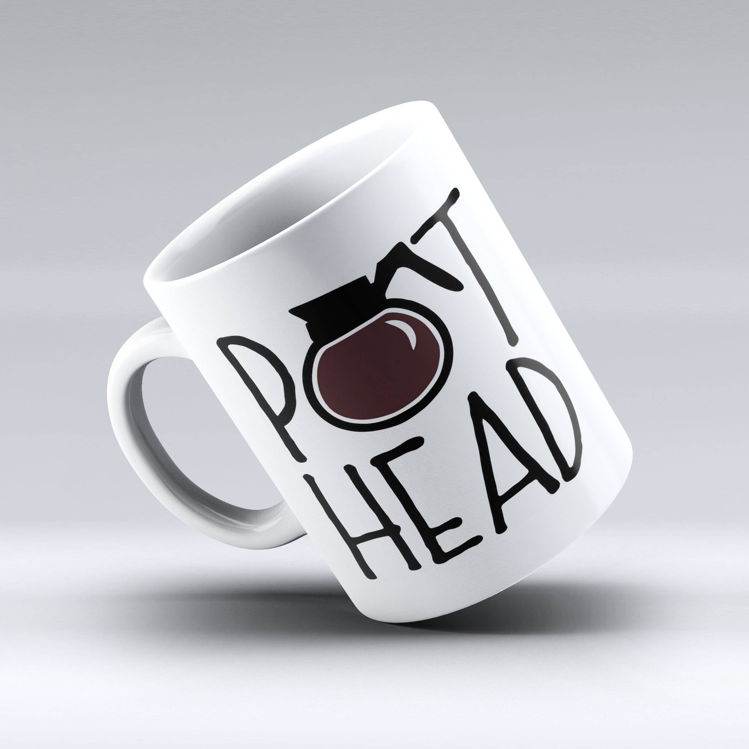 Pothead Coffee Mug - Pot Head Mug - 150TEES.COM - 150 TEES GIFTS & MORE