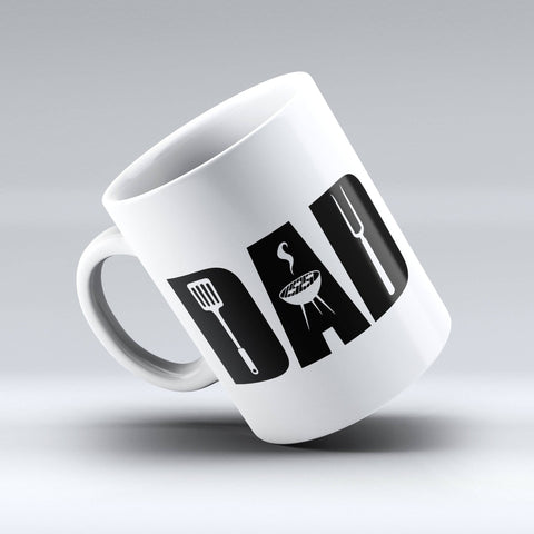 Dad BBQ Mug -Dad Grilling Mug- Fathers Day Mug - 150TEES.COM