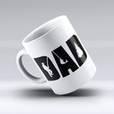 Dad Fishing Mug -Fathers Day Mug - 150TEES.COM - 150 TEES GIFTS & MORE
