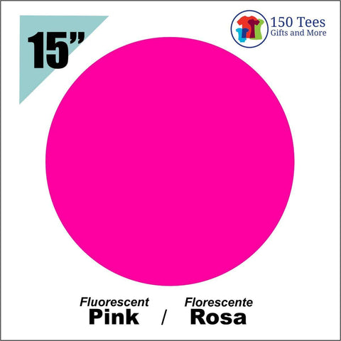 Siser EasyWeed Fluorescent HTV 15" - Pink