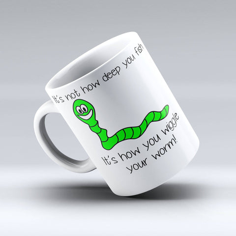 It's not how deep you fish It's how you wiggle your worm - 150TEES.COM
